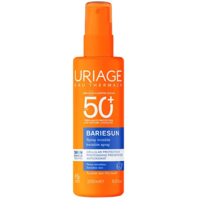 Uriage Bariésun SPF50+ Spray Invisibile, 200 ml Uriage Bariésun SPF50+ Spray Invisibile, 200 ml