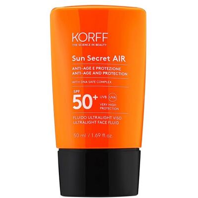 KORFF Sun Secret Air SPF 50+ - Fluido Protettivo Viso KORFF Sun Secret Air SPF 50+ - Fluido Protettivo Viso