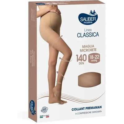 ITALSILVA COMMERCIALE Srl Collant Premaman 140 Denari Linea Classica Colore Nero Taglia 4 - Sauber Collant Premaman ITALSILVA COMMERCIALE Srl Collant Premaman 140 Denari Linea Classica Colore Nero Taglia 4 - Sauber Collant Premaman