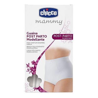 Chicco Guaina Postparto Modellante Taglia 5 - Bianco, Fasce Laterali Regolabili, Chiusura in Velcro Chicco Guaina Postparto Modellante Taglia 5 - Bianco, Fasce Laterali Regolabili, Chiusura in Velcro