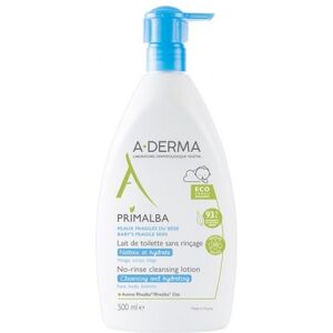 Aderma (Pierre Fabre It.Spa) PRIMALBA Latte Detergente 500ml - Detergente Viso Idratante per Neonati e Bambini