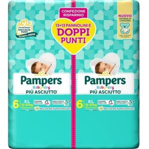 Fater Babycare PAMPERS BD DUO DOWNCOUNT XL26P