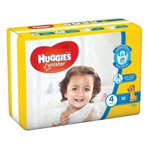 Kimberly Clark Italia HUGGIES Pannol.Unistar 4  7-18Kg 18pz