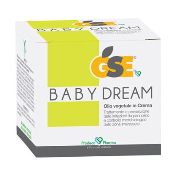 prodeco pharma srl gse baby dream crema 100ml - olio vegetale in crema per cura e protezione della pelle delicata del bambino