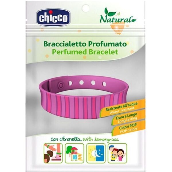 chicco anti zanzare bracciale in silicone profumato