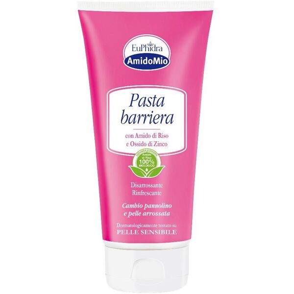 zeta farmaceutici spa euphidra amidomio pasta barriera 150ml - crema protettiva per la pelle delicata dei bambini