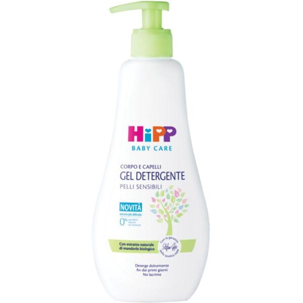 hipp italia srl hipp-baby gel det.corpo&cap.