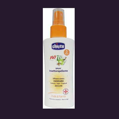 chicco spray insettorepellente kids-family  zanzare 100 ml