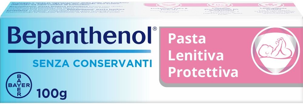 bayer spa bepanthenol pasta lenitiva protettiva per cambio pannolino - 50g