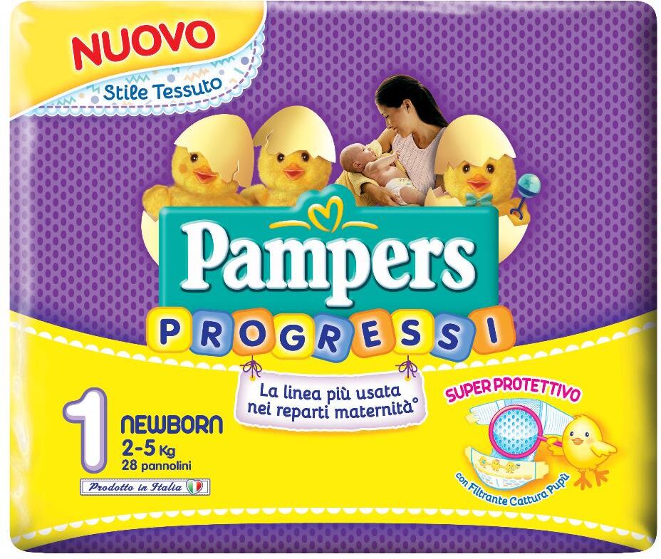 fater spa pampers progressi newborn 28pz