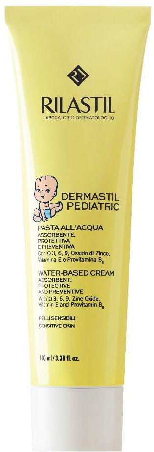 ist.ganassini spa rilastil dermastil pediatric pasta all'acqua 100ml - protezione e cura per la pelle delicata del bambino