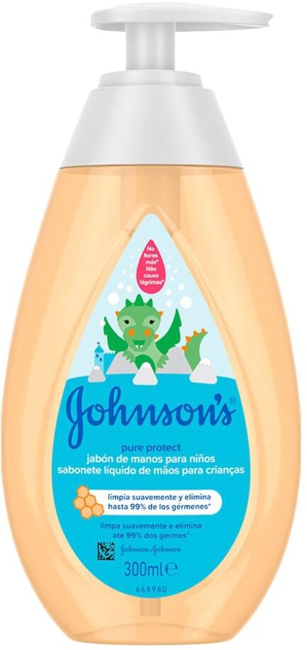 johnson & johnson johnson's baby - sapone mani per bambini pure protect 300 ml