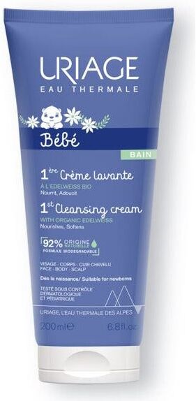 Uriage Bebè - Crema Lavante 200ml per una Pulizia Delicata della Pelle del Tuo Bambino