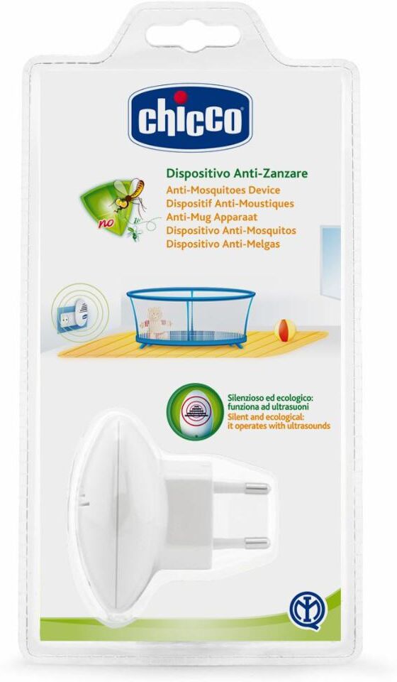 Chicco Antizanzare Ultrasuoni Spina - Dispositivo Antizanzare Ecologico, 1 Pezzo