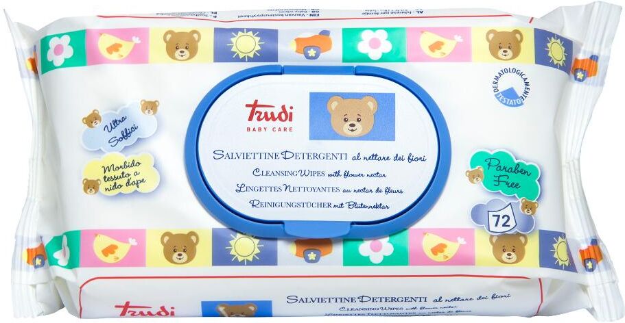 S.I.L.C. Spa Trudy Baby Care Salviette  Apri-Chiudi 72 Pezzi