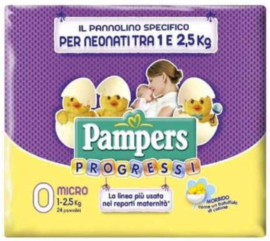 Fater Spa PAMPERS MICRO PANN 24PZ  0376