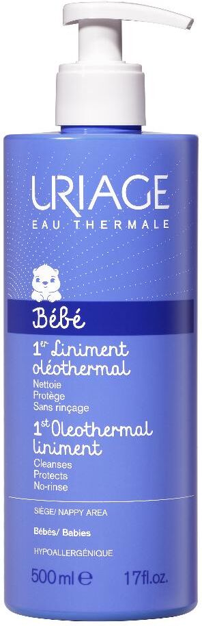 Uriage Premiere Liniment Oléothermal 500ml - Detergente per Zona del Pannolino