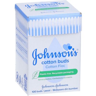 Cotton fioc Johnson & Johnson Baby - 100 Pezzi Cotton fioc Johnson & Johnson Baby - 100 Pezzi