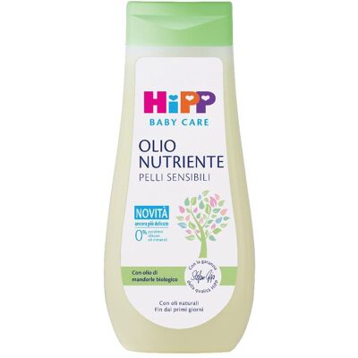 HIPP ITALIA Srl HiPP Baby, Olio Nutriente Pelli Sensibili, 200 ml HIPP ITALIA Srl HiPP Baby, Olio Nutriente Pelli Sensibili, 200 ml