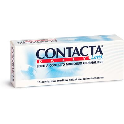 FIDIA FARMACEUTICI SpA CONTACTA Daily Lens Lenti a Contatto Monouso, 15 Lenti -4,00 FIDIA FARMACEUTICI SpA CONTACTA Daily Lens Lenti a Contatto Monouso, 15 Lenti -4,00