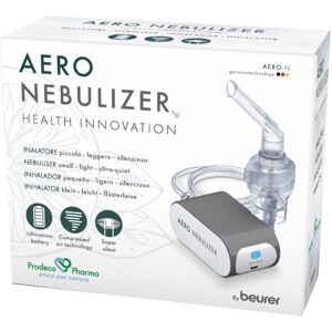 Prodeco Pharma Srl Aero Nebulizer Aerosol a Batteria Ricaricabile - Tecnologia Innovativa per Inalazione Veloce, Compressore Silenzioso, Batteria agli Ioni di Litio