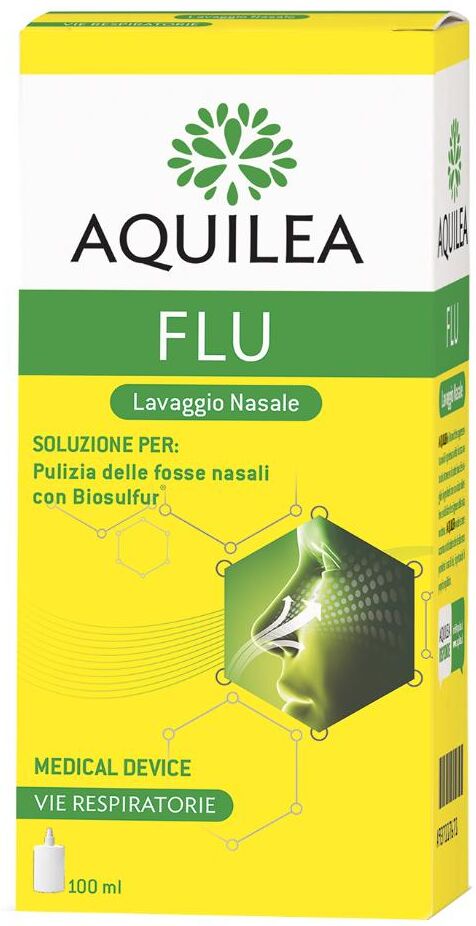 Uriach Italy Srl AQUILEA FLU LAVAGGIO NAS 100ML