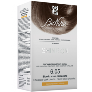 SHINE ON TRATTAMENTO COLORANTE CAPELLI BIONDO SCURO CIOCCOLATO 6.05 Bionike