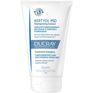 Ducray Kertyol Pso Shampoo Trattamento Riequilibrante - 125ml - Cura per la Psoriasi del Cuoio Capelluto