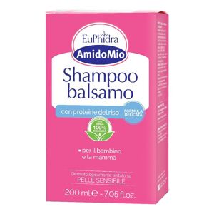 Zeta Farmaceutici Spa Euphidra Amidomio - Shampoo Balsamo 200ml, Idratazione e cura per capelli luminosi