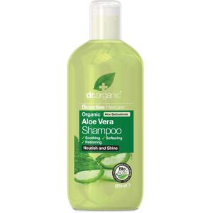 Optima Dr Organic - Aloe Vera Shampoo Nutritivo 265 g, Idratazione e Cura per Capelli Sani