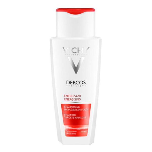 vichy dercos shampoo energizzante 200ml - trattamento stimolante per capelli senza vitalità