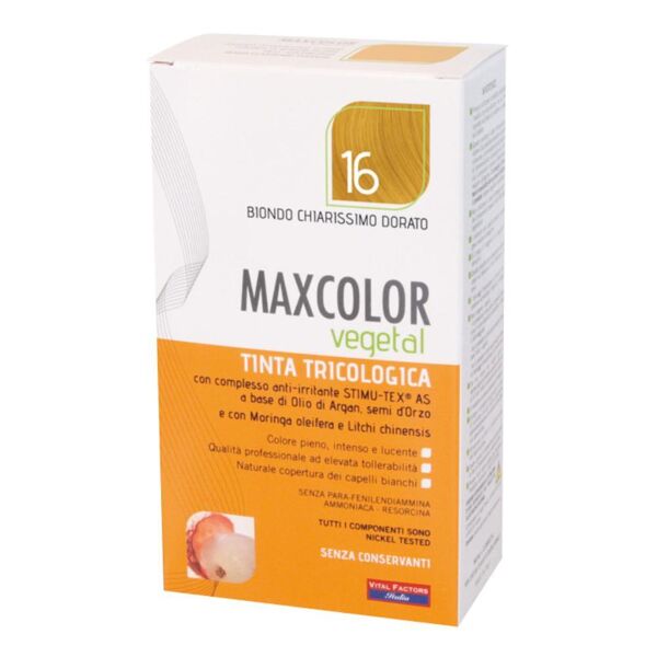 vital factors italia srl max color vegetal tint 16 140m