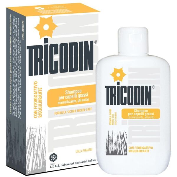 gd srl tricodin shampo grassi 125ml