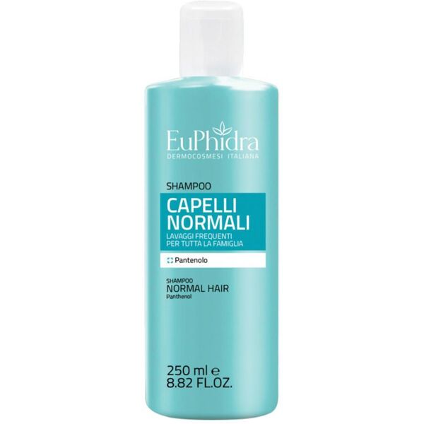 zeta farmaceutici spa euphidra shampoo capelli normali 250ml - formula delicata per lavaggi frequenti