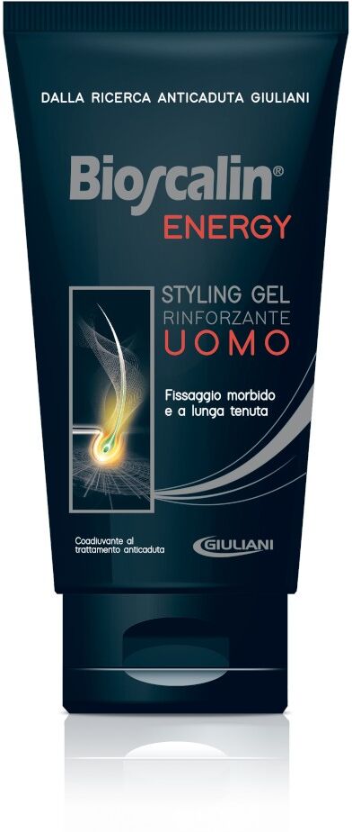 giuliani spa bioscalin energy styling gel rinforzante uomo 150 ml