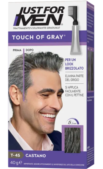 combe italia srl touch of gray - trattamento colorante graduale castano