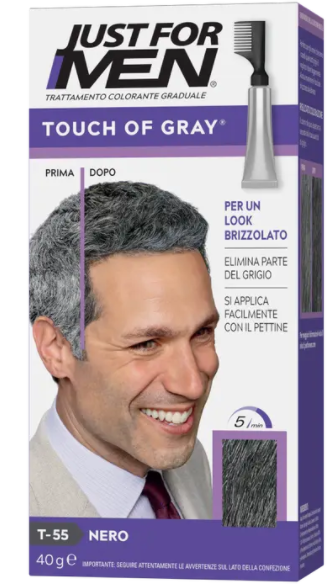 combe italia srl touch of gray - trattamento colorante graduale nero