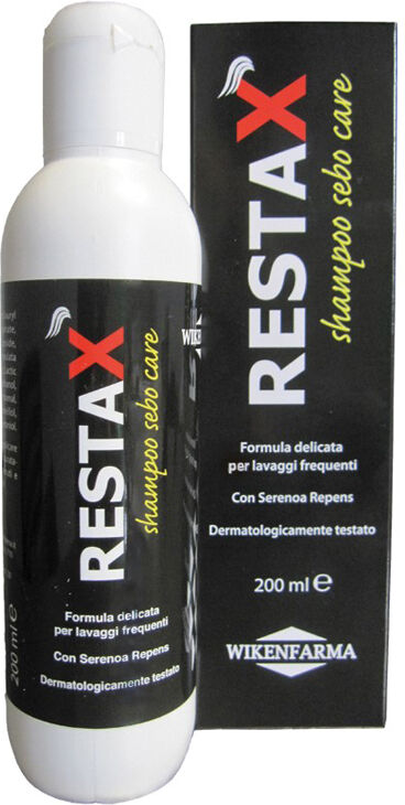 wikenfarma srl restax shampoo sebo care 200ml - trattamento delicato per capelli grassi