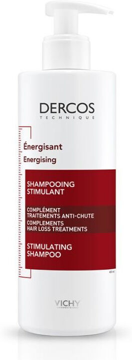 vichy dercos energizzante shampoo rivitalizzante 400 ml - trattamento stimolante per capelli vigorosi e vitali