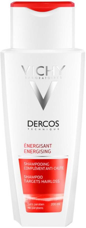 vichy dercos shampoo energizzante 200ml - trattamento stimolante per capelli senza vitalità