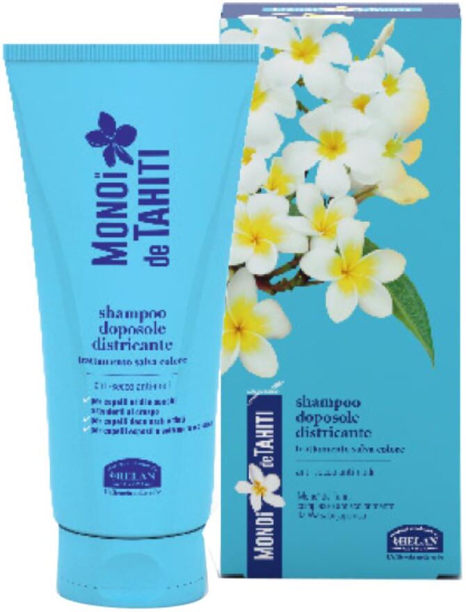 helan cosmesi srl helan monoi de tahiti shampoo doposole 200ml - cura intensa per capelli esposti al sole