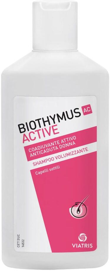 meda pharma spa shampoo volumizzante trattamento anticaduta donna biothymus ac active 200 ml