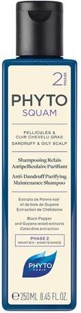 Lierac Phytosquam - Shampoo Antiforfora Purificante Per Cuoio Capelluto Grasso 250ml