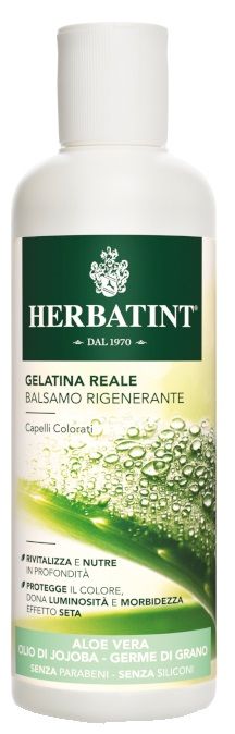 Antica Erboristeria Spa Herbatint - Balsamo Rigenerante Capelli Colorati 260 ml - Protezione e Lucentezza per il Colore