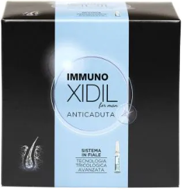 Morgan Immunoxidil Uomo - Cofanetto 15 Fiale Anticaduta 3,5ml - Integratore per Capelli Uomo