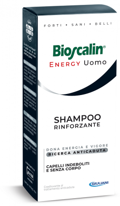 Giuliani Spa Bioscalin Energy - Shampoo Rinforzante Uomo Maxi Size 400 ml