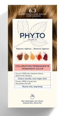 Lierac Phyto Phytocolor 6.3 Biondo Scuro Dorato Colorazione Permanente Per Capelli - Phytocolor Tinta Per Capelli