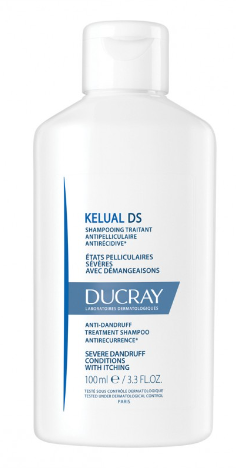 Pierre Fabre Ducray Kelual DS Shampoo Forfora Severa 100ml - Trattamento Efficace per la Forfora
