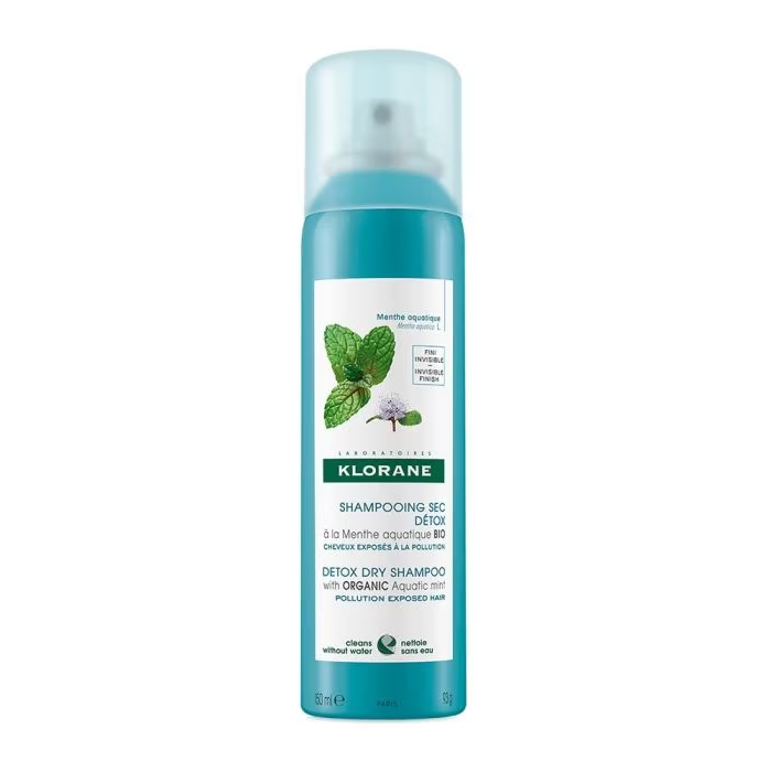 Klorane - Shampoo Secco Alla Menta Effetto Freschezza 150ml