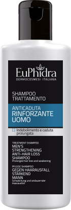 Zeta Farmaceutici Spa Euphidra Trattamento Urto Anticaduta Rinforzante Uomo 200ml - Riduci la caduta dei capelli e rinforza la chioma